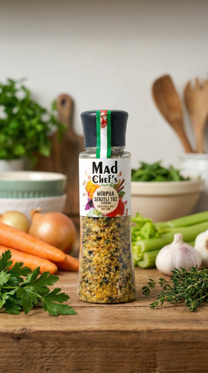 Mirepoix Sebzeli Tuz 200 gr – Değirmen Pet