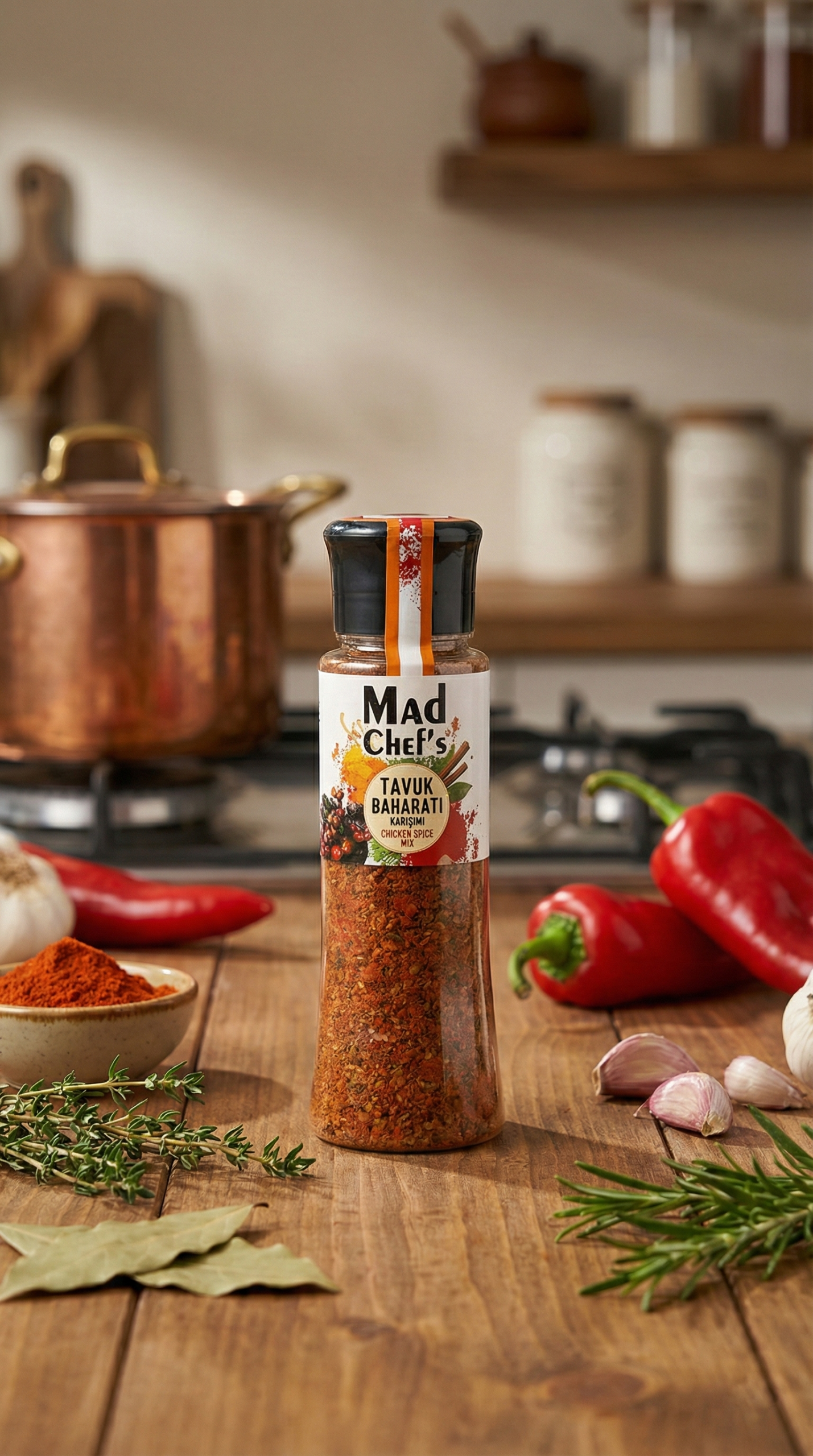tavuk baharatı Tavuk Baharatı Karışımı 120 gr – Değirmen Pet - Görsel 1